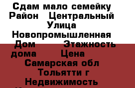 Сдам мало семейку › Район ­ Центральный › Улица ­ Новопромышленная › Дом ­ 19 › Этажность дома ­ 5 › Цена ­ 4 000 - Самарская обл., Тольятти г. Недвижимость » Квартиры аренда   . Самарская обл.